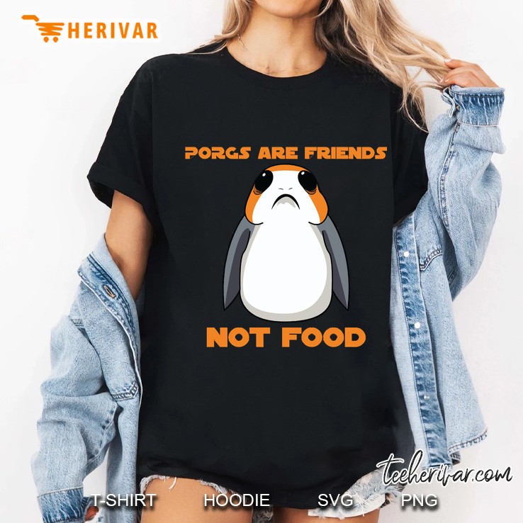 Porgs Are Friends Not Food Hoodie