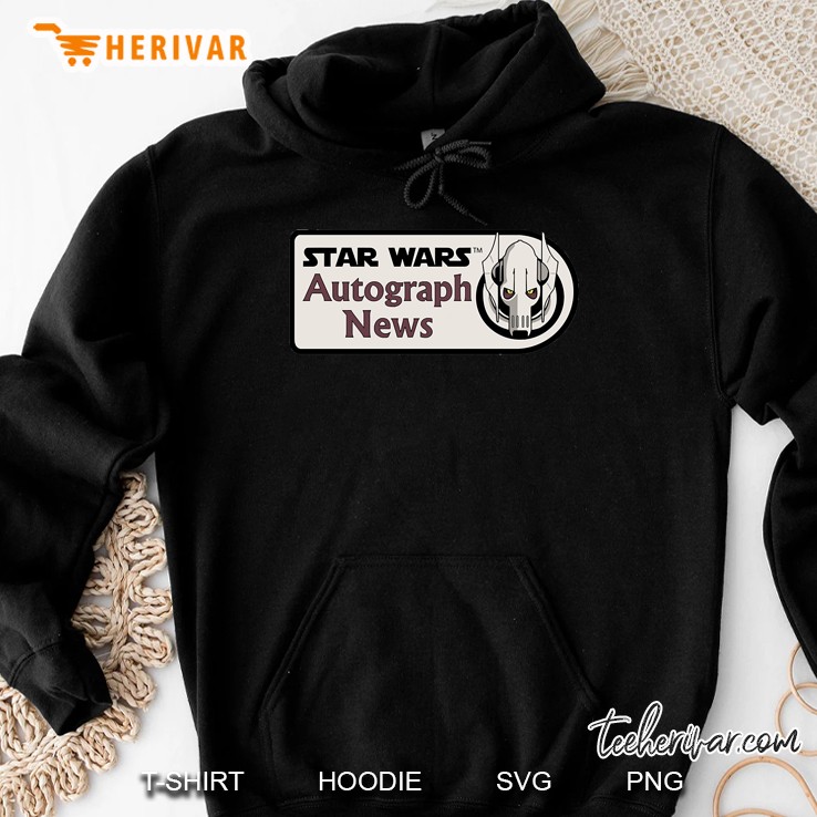 Star Wars Autograph News Hoodie