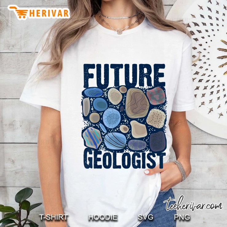 Cool Future Geologist Gift Funny Land Geology Student Fan Hoodie