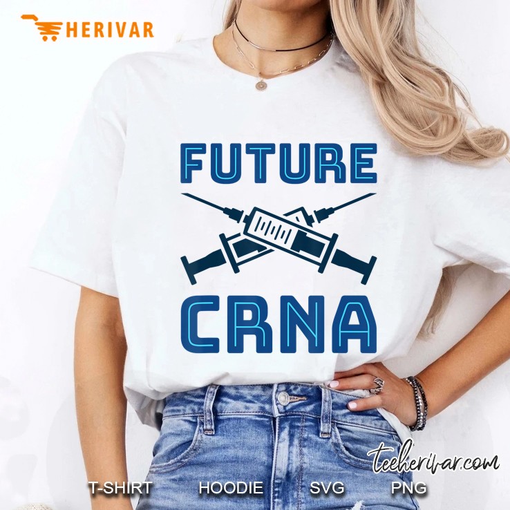 Future Crna Nurse Anesthetist Student Nursing Rn Graduation Ladies Tee