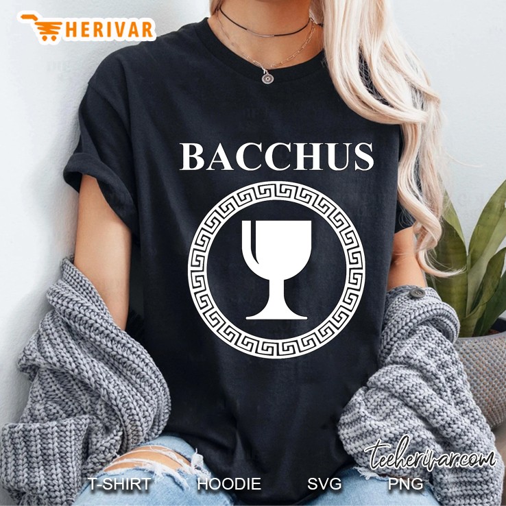 Bacchus Roman God Of Wine Ladies Tee