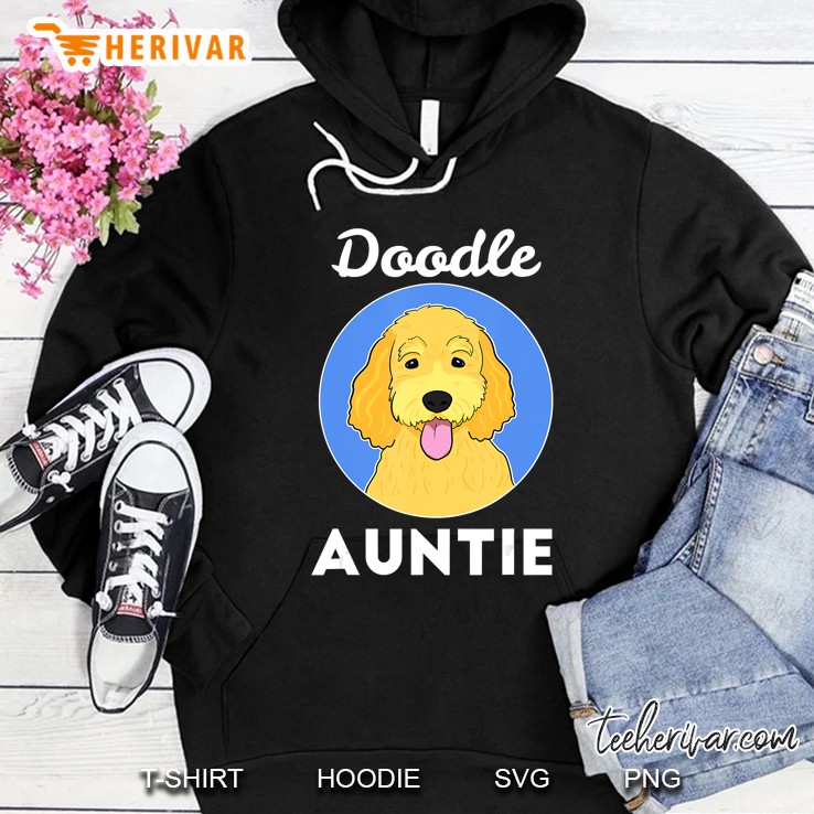 Doodle Auntie Goldendoodle Dog Aunt Puppy Cute Mugs