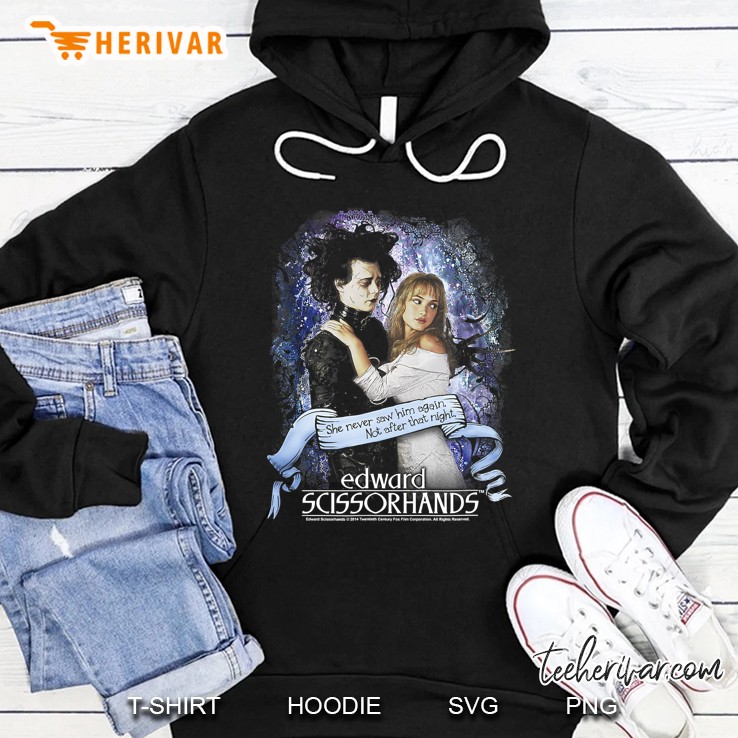Edward Scissorhands That Night Hoodie