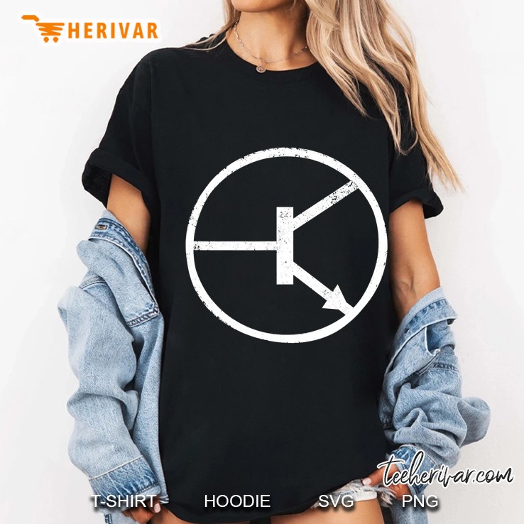 Electronic Npn Transistor Ladies Tee