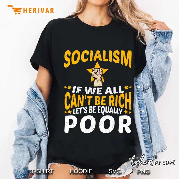 Funny Satirical Anti-Socialism Capitalism Capitalist Ladies Tee