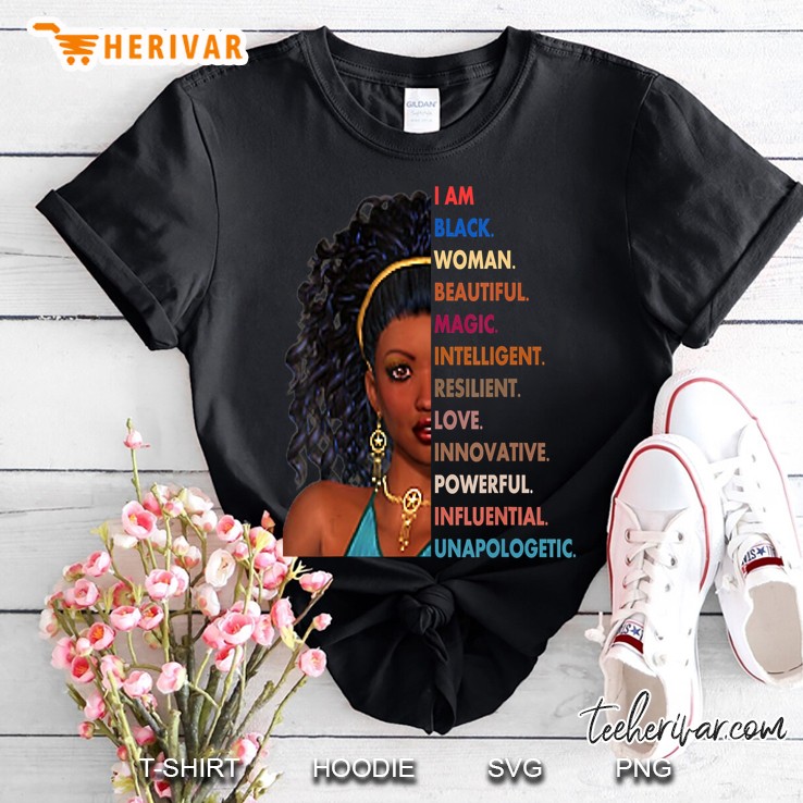 I Am Black Woman Black History Month 2020 Shirt