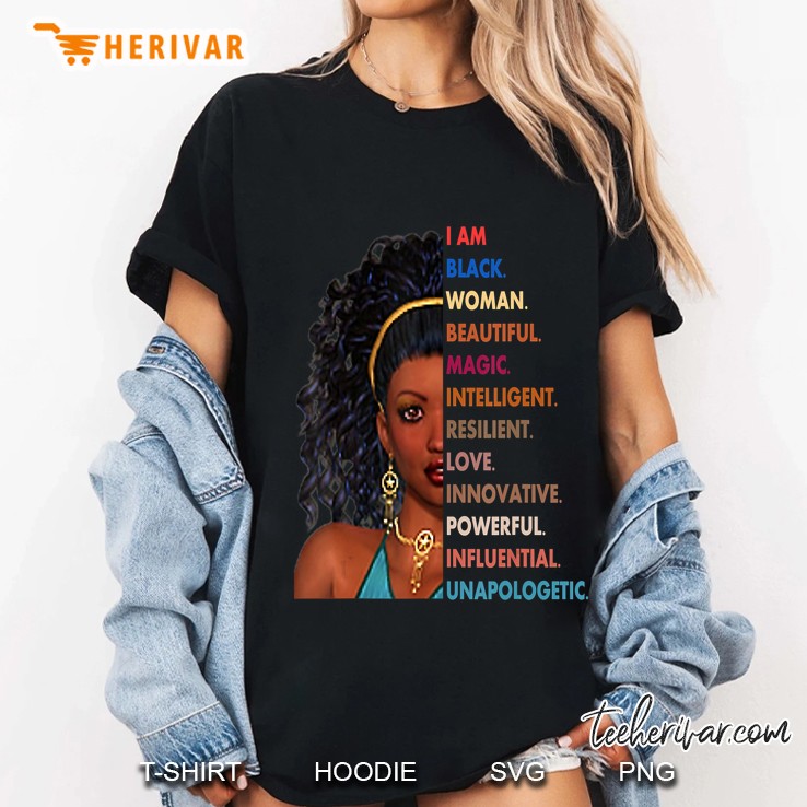 I Am Black Woman Black History Month 2020 Hoodie