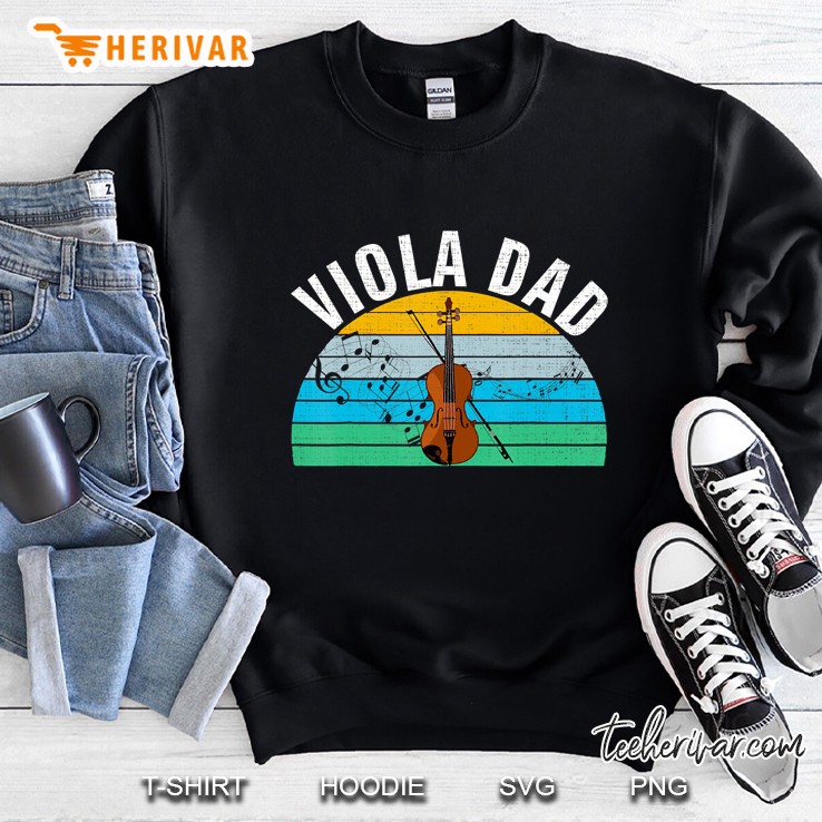 Retro Vintage Viola Dad Funny Music Father's Day Gift Mugs