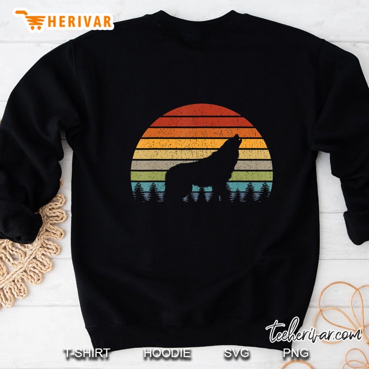 Retro Wolf Sweatshirt