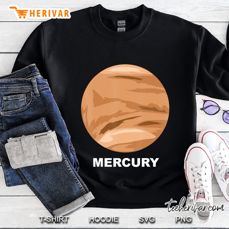Solar System Group Costumes - Giant Planet Mercury Costume Sweatshirt