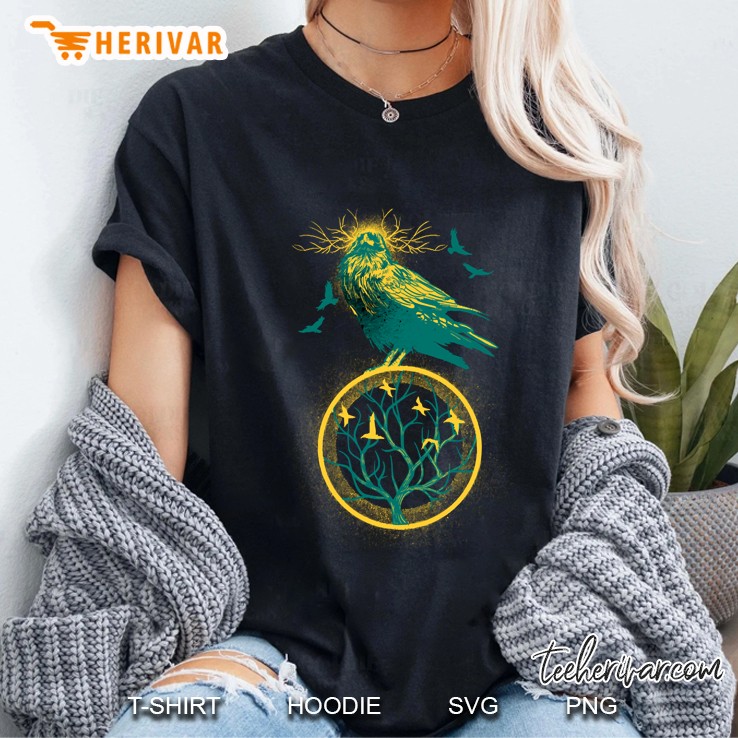 Raven Tree Of Life Ladies Tee