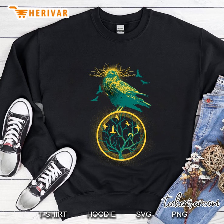 Raven Tree Of Life Sweatshirt