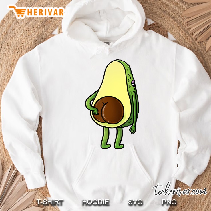 Avocado Butt Avocado Lover Hoodie