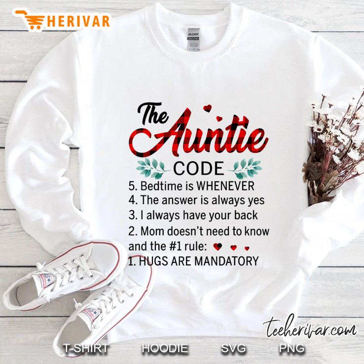 The Auntie Code - Hugs Are Mandatory Mugs