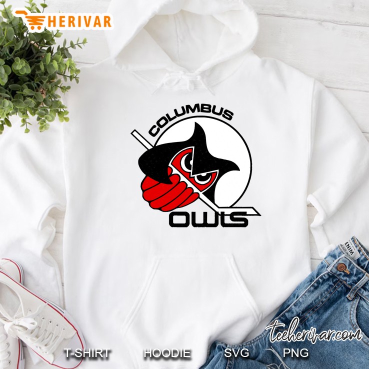 Defunct - Columbus Owls Hockey Hoodie