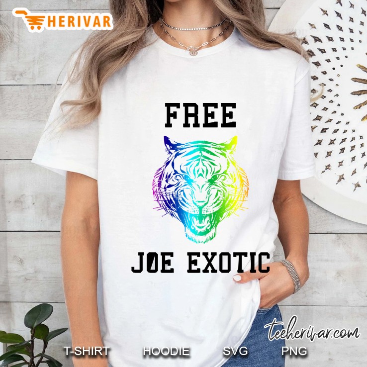 Free Joe Exotic Tiger King 2020 Ladies Tee