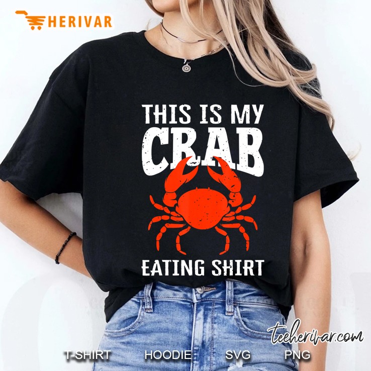 Crab Eating Shirt Ladies Tee