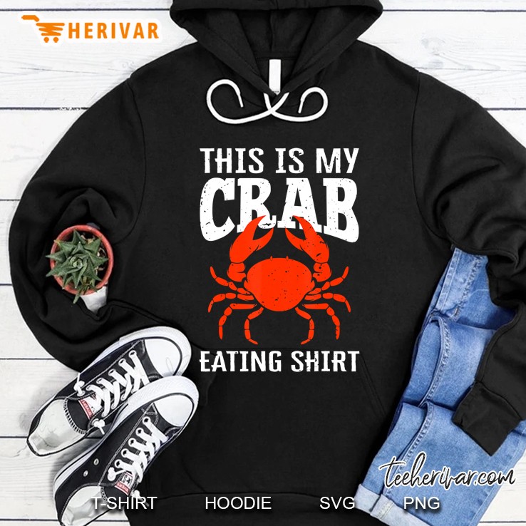 Crab Eating Shirt Hoodie