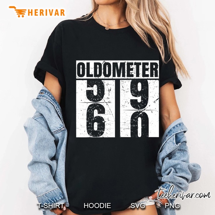 Oldometer 59-60 60Th Funny Birthday Men Women Gift Ladies Tee