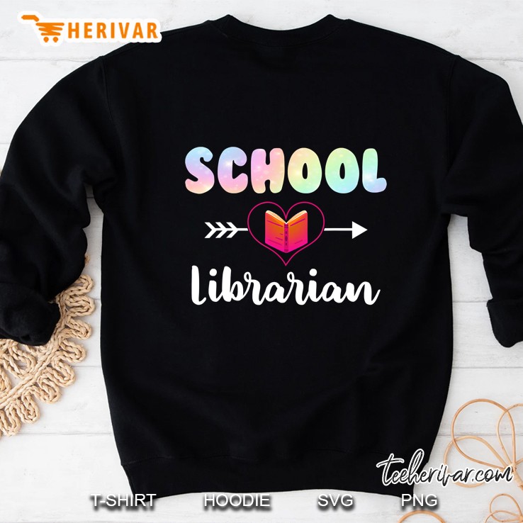 School Librarian Elementary And Middle School Library Lover Sweatshirt