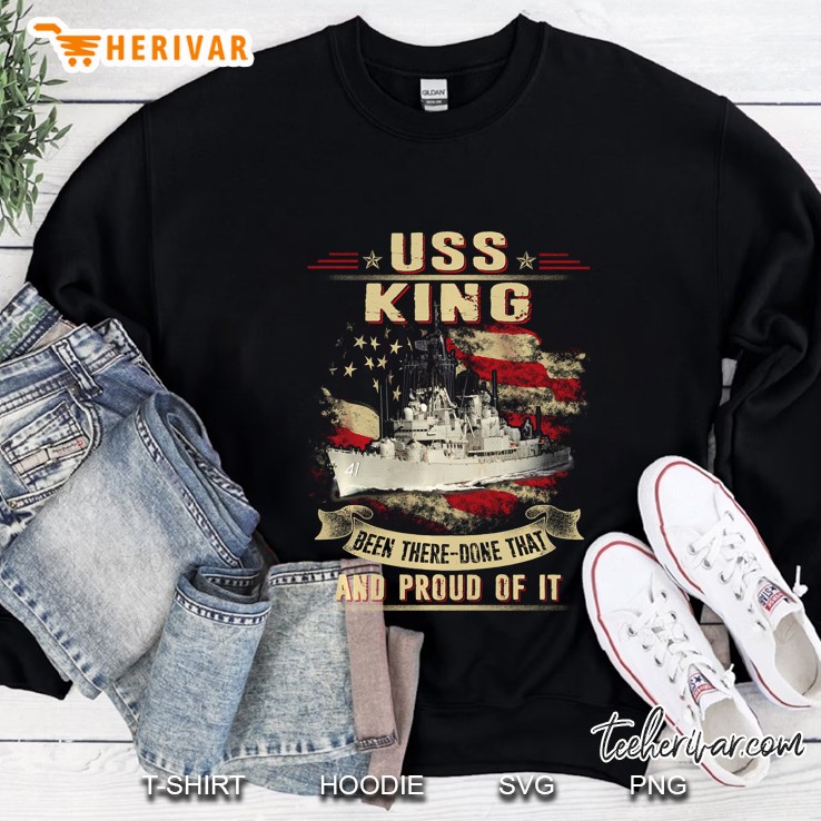 Uss King (Ddg-41) Sweatshirt