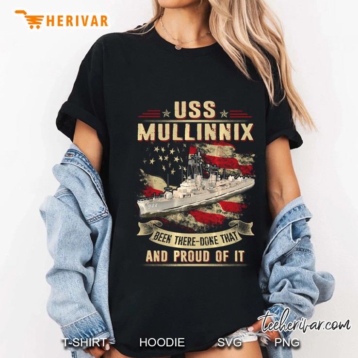 Uss Mullinnix (Dd-944) Ladies Tee