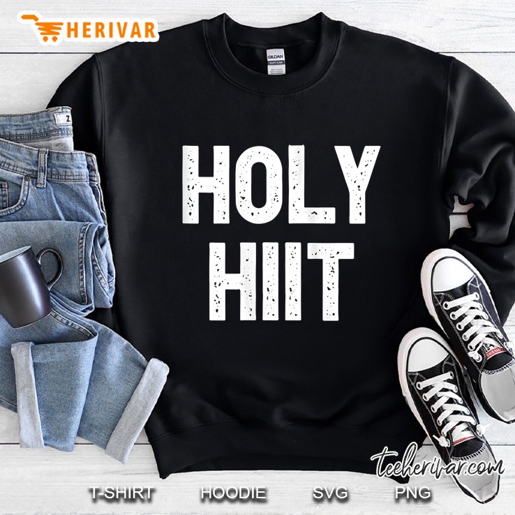Womens Holy Hiit Tank Top Sweatshirt