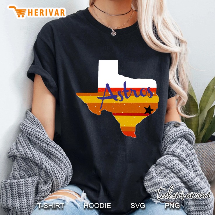 Astros-Baseball Ladies Tee