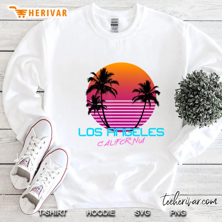 Los Angeles California Retro 80S Sweatshirt