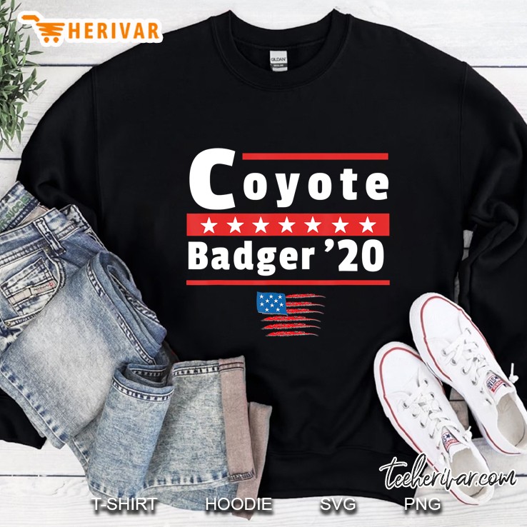 Coyote Badger 2020 Presidential Campaign Meme Sweatshirt
