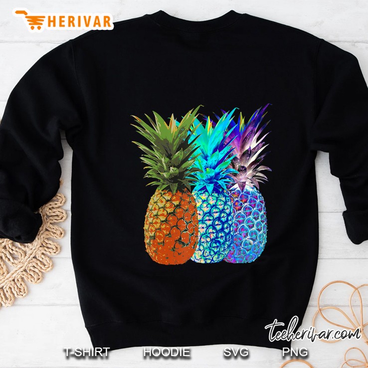 Edm Vaporwave Pineapple House Dance Rave Techno Music Sweatshirt