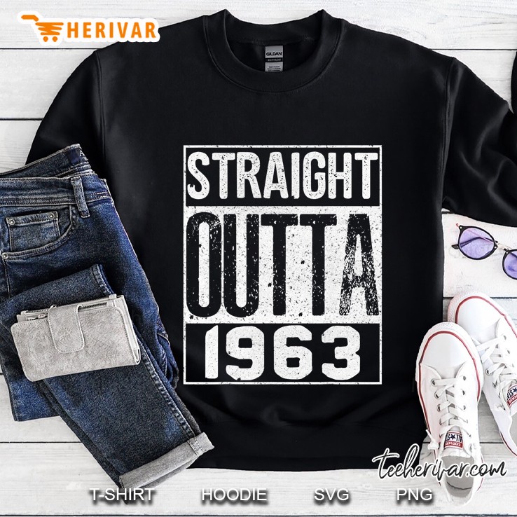 Straight Outta 1963 Shirt Great Birthday Gift Tshirt Mugs