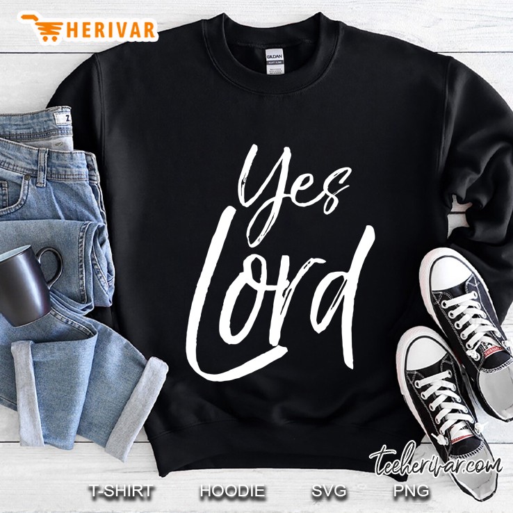 Yes Lord Shirt Vintage Amen Bold Cool Christian Tee Mugs