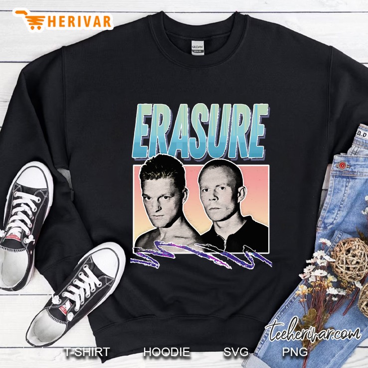 Erasure - 80S Styled Aesthetic Retro Design Sweatshirt