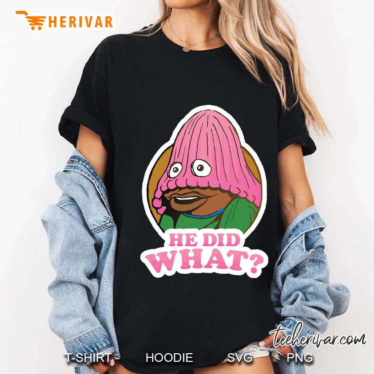 He Did What Ladies Tee