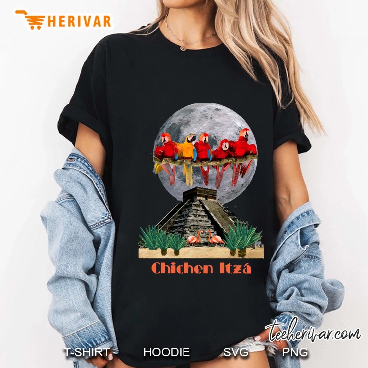Mayan Art Chichen Itza Mexico Ladies Tee