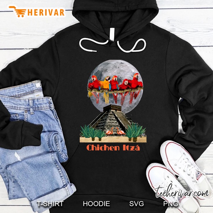 Mayan Art Chichen Itza Mexico Hoodie