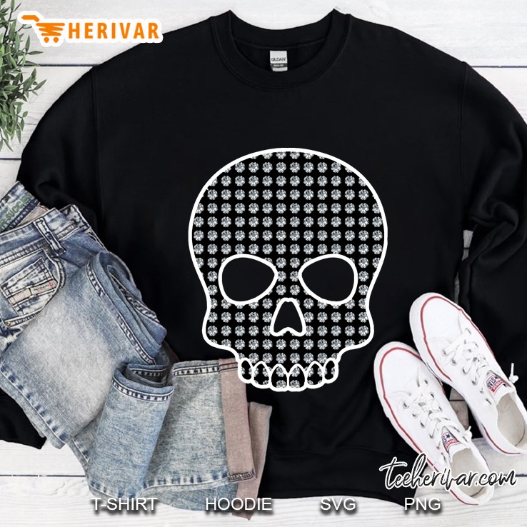 Skull Rhinestone Sweatshirt