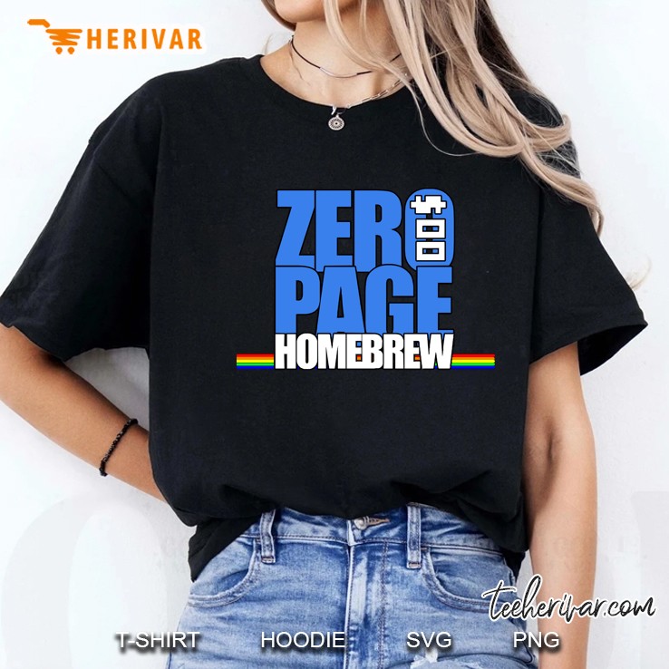 Zeropage Homebrew Square Design Hoodie