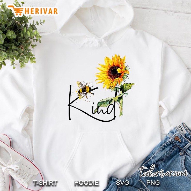 Sunflower Bee Kind Hoodie