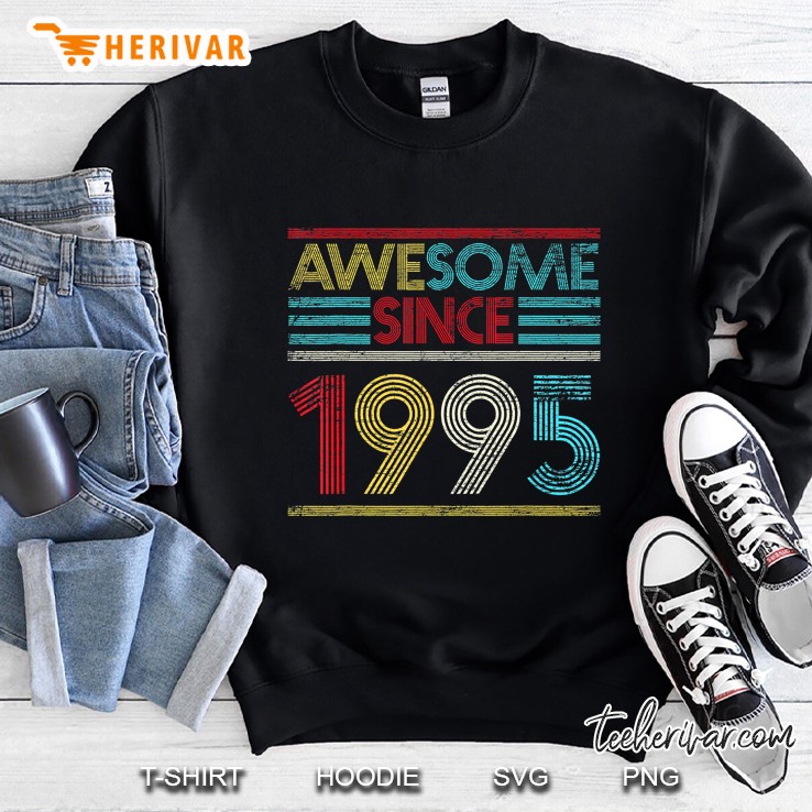 25Th Birthday Gifts - Awesome Since 1995 Sweatshirt