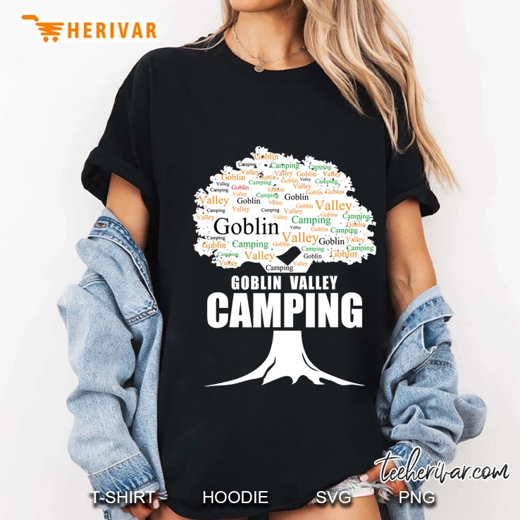 Camping, Goblin Valley Camping Hoodie