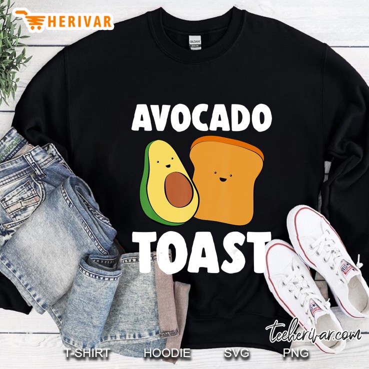 Cute Avocado Lover Gift Avocado Toast Novelty Sweatshirt