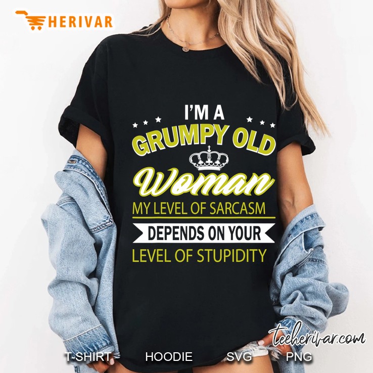 I'm Grumpy Old Woman Hoodie