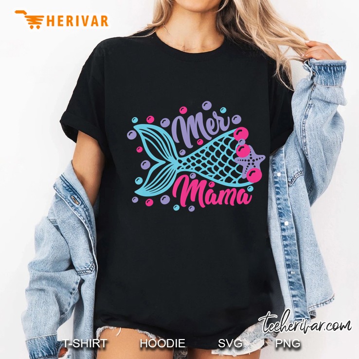 Mer-Mama Mermaid Ladies Tee
