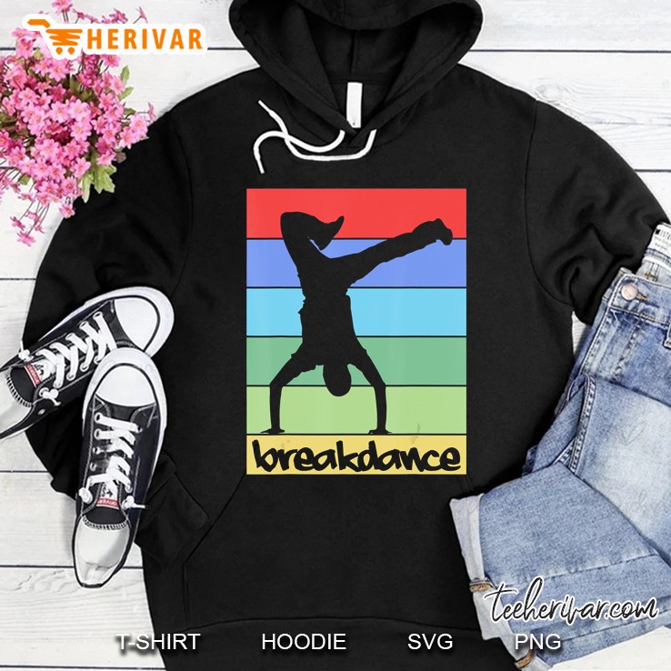 Retro Breakdancing B-Boy Dance Breakdance Hip-Hop Dancer Hoodie
