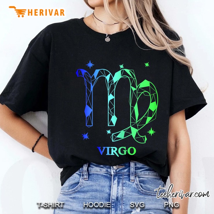 Womens Virgo Zodiac Design For People Who Love Astrology Ladies Tee