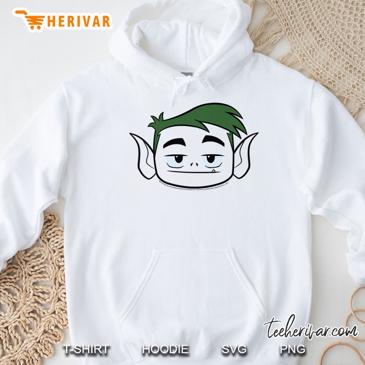 Kids Dc Comics Teen Titans Go! Beast Boy Big Face Premium Hoodie
