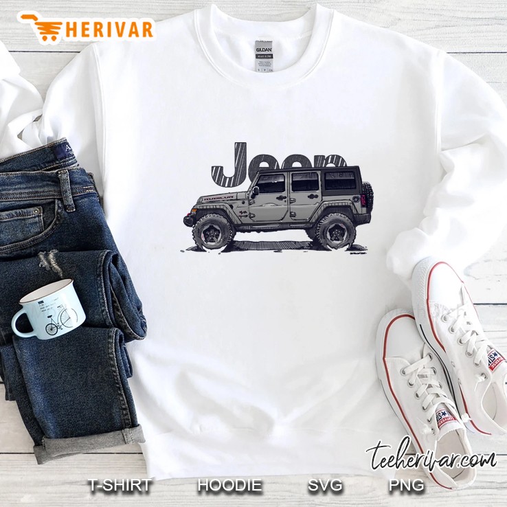 4Dr Jl Unlimited - Sting-Grey Sweatshirt