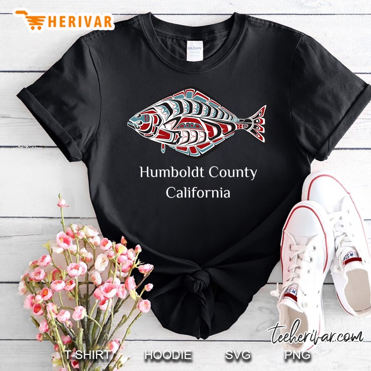 California Humboldt County Native Indian American Halibut Shirt